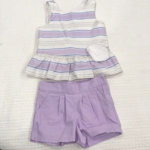 Janie & Jack girls summer outfit